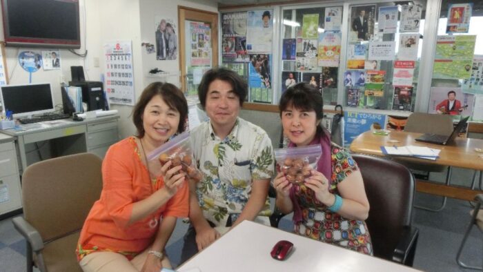 砂糖天ぷらいただきました( ^)o(^ )