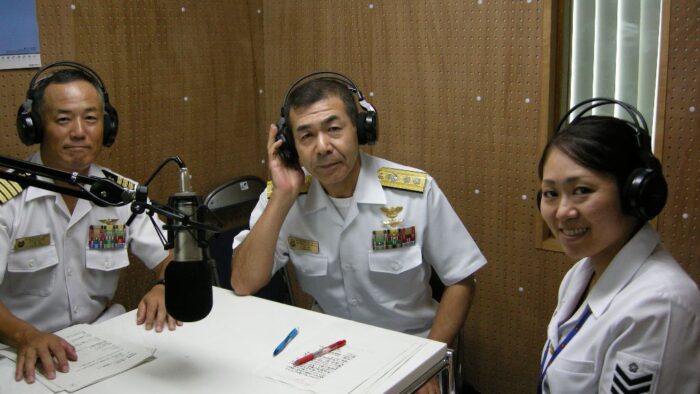SDFアワー（毎週金曜夜８時）海上自衛隊の収録♪