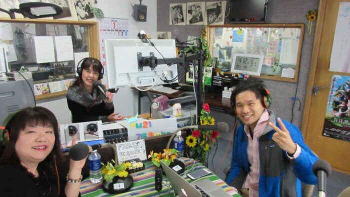 初の生放送・・・・「おらんちしおや」