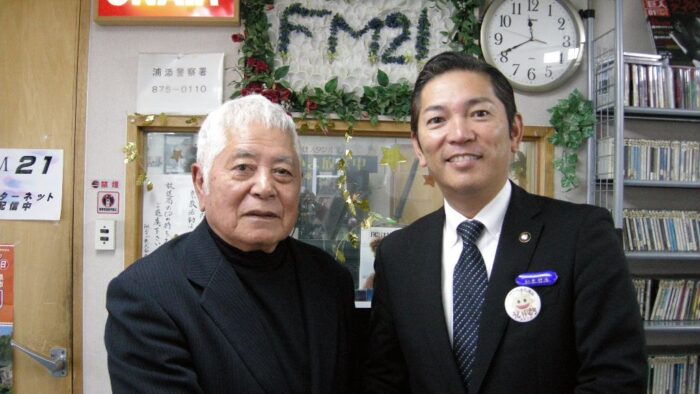 浦添市長松本哲治さんがゲストに♪