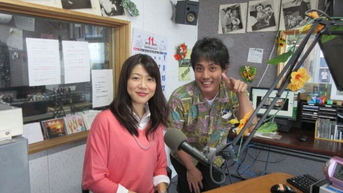 パーソナリティーマコさんとのぶさんです(*^_^*)