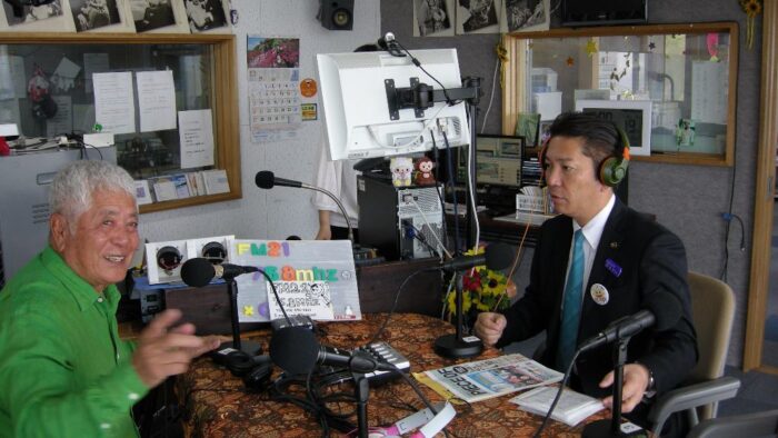 浦添市長の松本哲治さんがゲスト♪