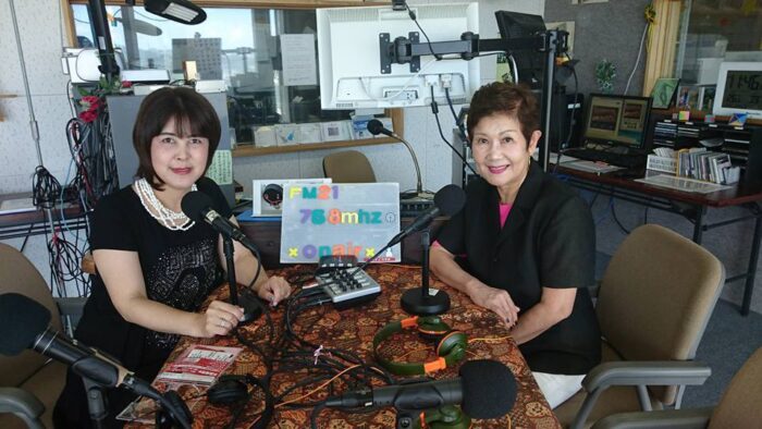 7月放送分収録でした(^^♪パーソナリティー天野美津子さん(^^♪「みつこの部屋」毎週火曜日11時～11時15分オンエアーです(^^♪