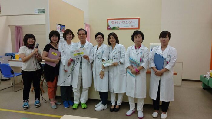 お買い物ついでに特定健診！！サンエー経塚シティ内で！本日お出かけスタジオでした(^^♪