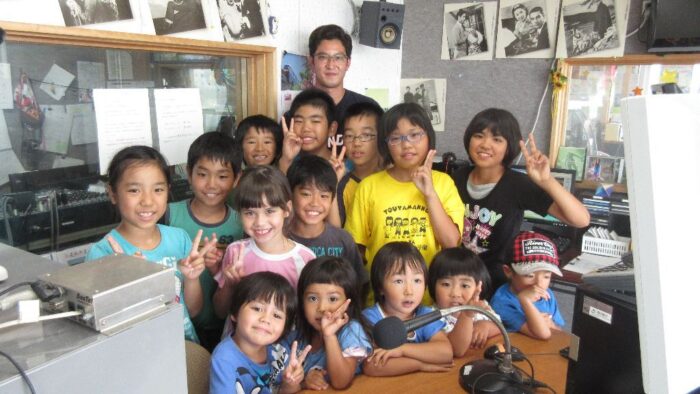 番組名「はいさい！当山っ子保育学童」明日８月９日放送分収録でした(^^♪第２・４火曜日９時～９時３０分オンエアー