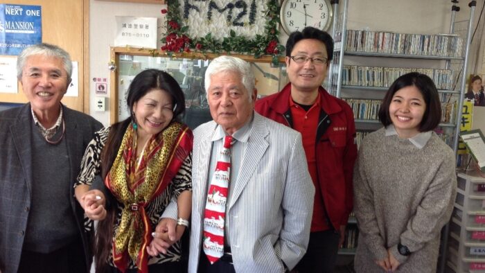 ＦＭ２１スタジオにて💝