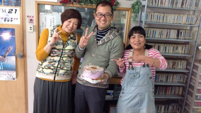 FM21スタジオにて(＾◇＾)