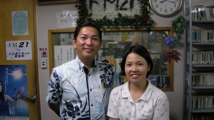 松本市長がパーソナリティを務める「浦添ただ今進化中！」ゲストは親富祖幸子さん♪