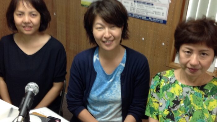 🎀10月はピンクリボン月間です🎀多くの皆さんに乳がんの早期発見、検診の大切さを伝えるために北谷町美浜の観覧車をピンクにライトアップします🎀10月28日土曜日18時30分〜ライトアップ！患者会のみなさんピンクリボン月間呼びかけのコマーシャル収録でした🎀