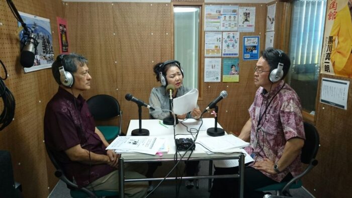 番組名「ゆき姫参上！貴方は時の人」５月２５日放送ゲスト・・・沖縄設計サービス（株）常務取締役島袋様！行政書士與座忠様！