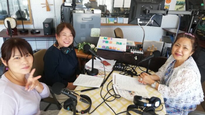 8月２３日金曜日on－air「ゆき姫参上！貴方は時の人」ゲストは琉球かれん米須留美子さん！Mr.KINJOグループ高江洲あけみさん