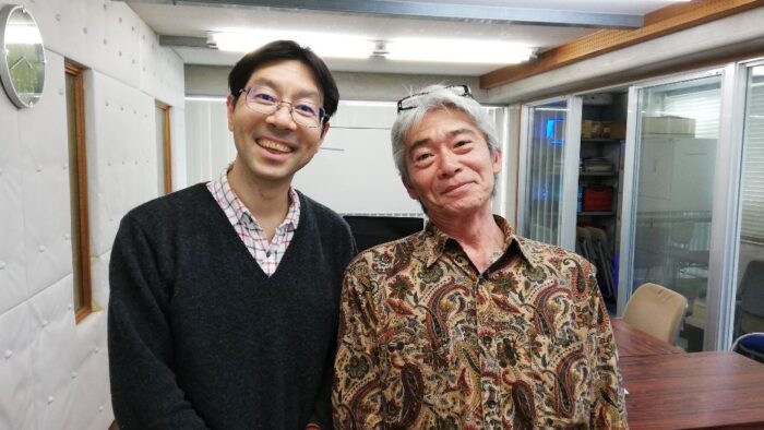 楽しい収録でした(*^^)vパーソナリティー久城先生・パーソナリティーキューピーさん