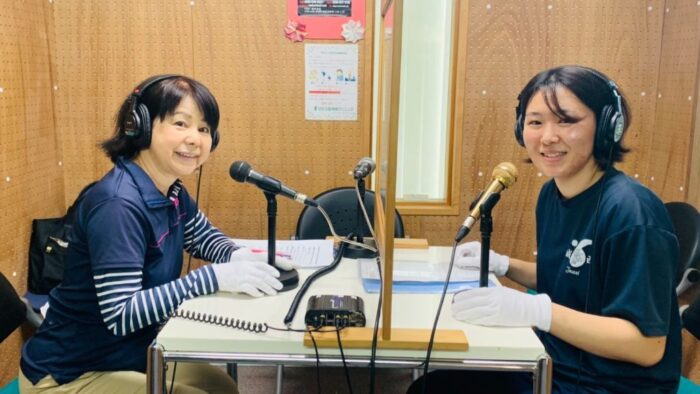 ウエルネス前田提供番組：オレンジカフェ花便り11月1日8日放送分収録でした(*^^)v