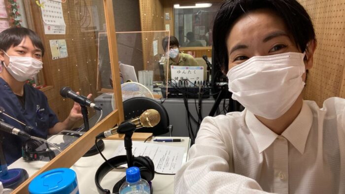 番組名：「オレンジカフェ花便り」毎週日曜日１１時～１２時on－air(^^♪６月６日・１３日放送分収録でした(*^^)vテーマ：コミユニティーナースのお仕事について！