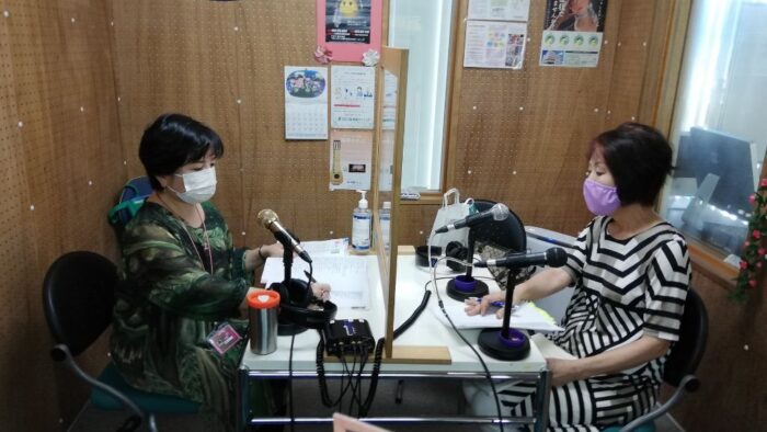 毎週日曜日１２時～１３時on－air(^^♪番組名：ぴんくりぼんタイム(^^♪７月１８日＆２５日放送分収録！ゲストは野菜ソムリエプロ手登根節子様！