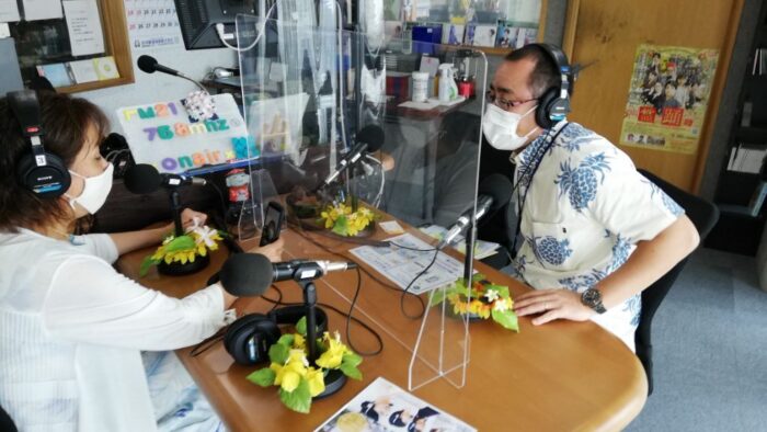 番組名「てぃらカフェ」ゲストは株式会社てだこ不動産佐和田社長！高齢者の賃貸契約・見守りサービスについてお話していただきました(*^^)v