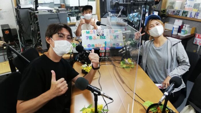 毎週火曜日２１時～２２時on－air 和nightの皆さん(^^♪