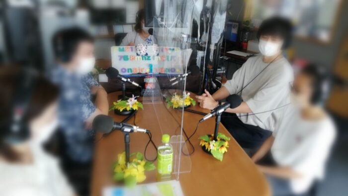 8月１７日１０時～１０時５０分放送「てぃらカフェ」国内最年少のキャラバンメイト平良さん親子にご出演頂きました^_^