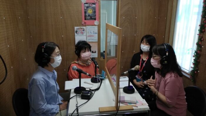 「番組名「ぴんくリボンタイム」１０月３日（日）放送分収録でした(*^^)v