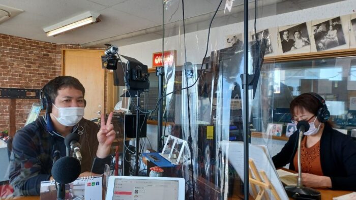 １月２５日（火）１０時～１０時５０分オンエアー番組名「てぃらカフェ」