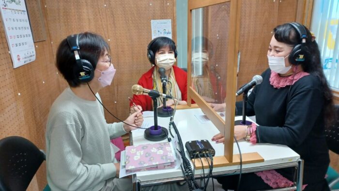 毎週日曜日12時～13時ON AIR！番組名「ぴんくりぼんタイム」4月3日＆10日放送分収録(*^^*)