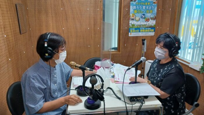 番組名「ぴんくリボンタイム」・・・６月５日＆１２日放送分収録でした(*^^)v