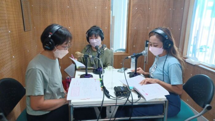 番組名：ぴんくりぼんタイム（毎週日曜日１２時～１３時on－air）🎀7月１７日＆２４日放送分収録(^^♪🎀