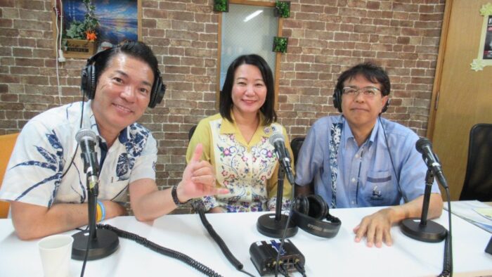 比嘉麻乃中城村長 浦添ただいま進化中に出演！